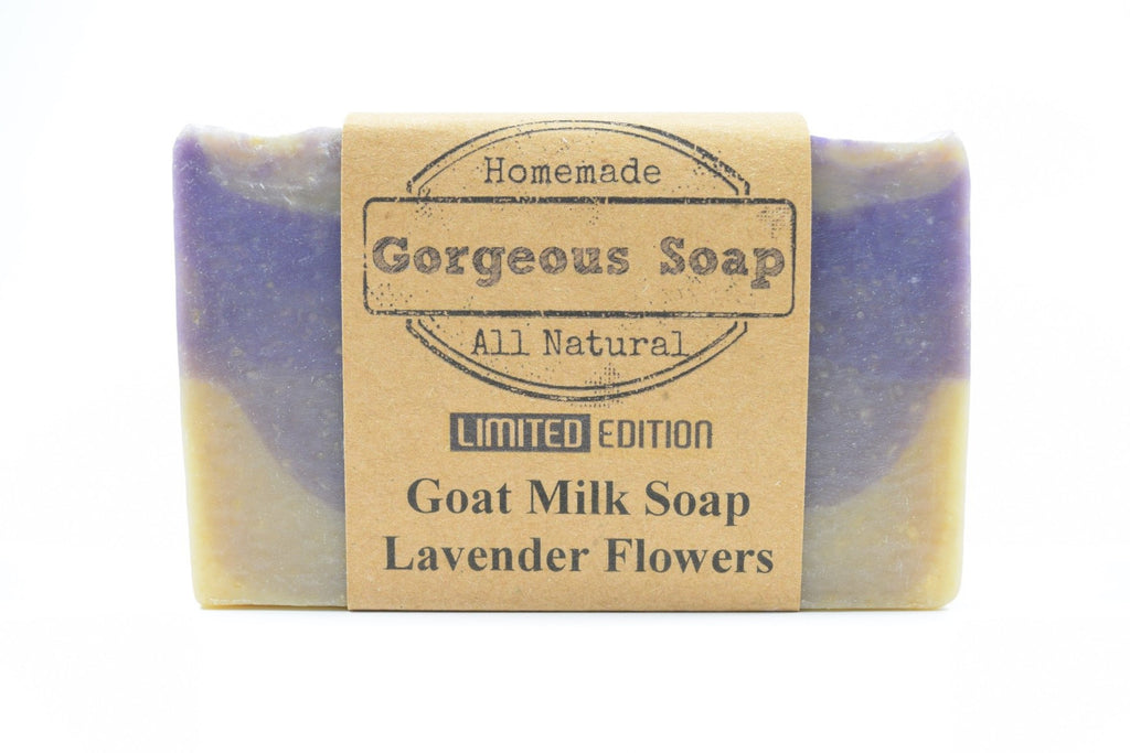 Lavender Flowers Goat Milk Soap