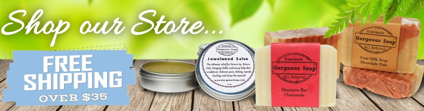 All Natural Homemade Soaps, Shampoos, Lotions Safe And Gentle For Your Skin‎!