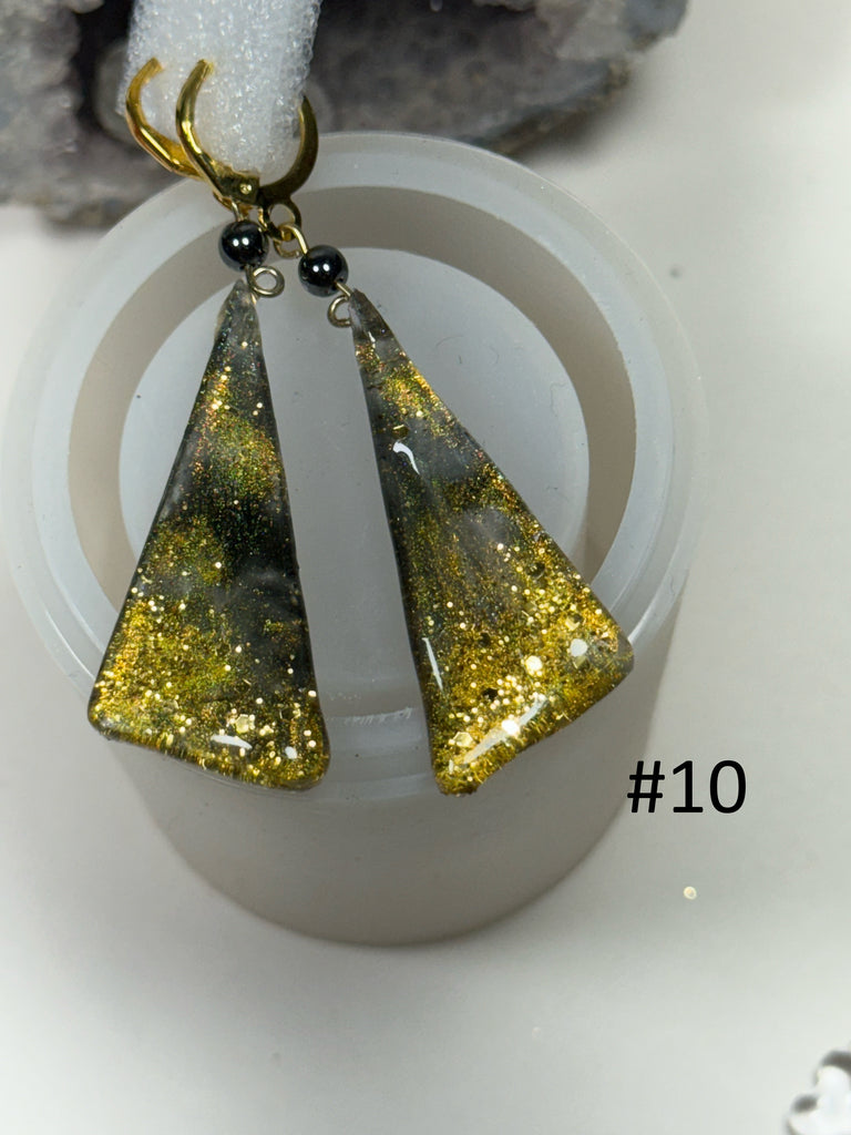 Handmade Resin Earrings #10