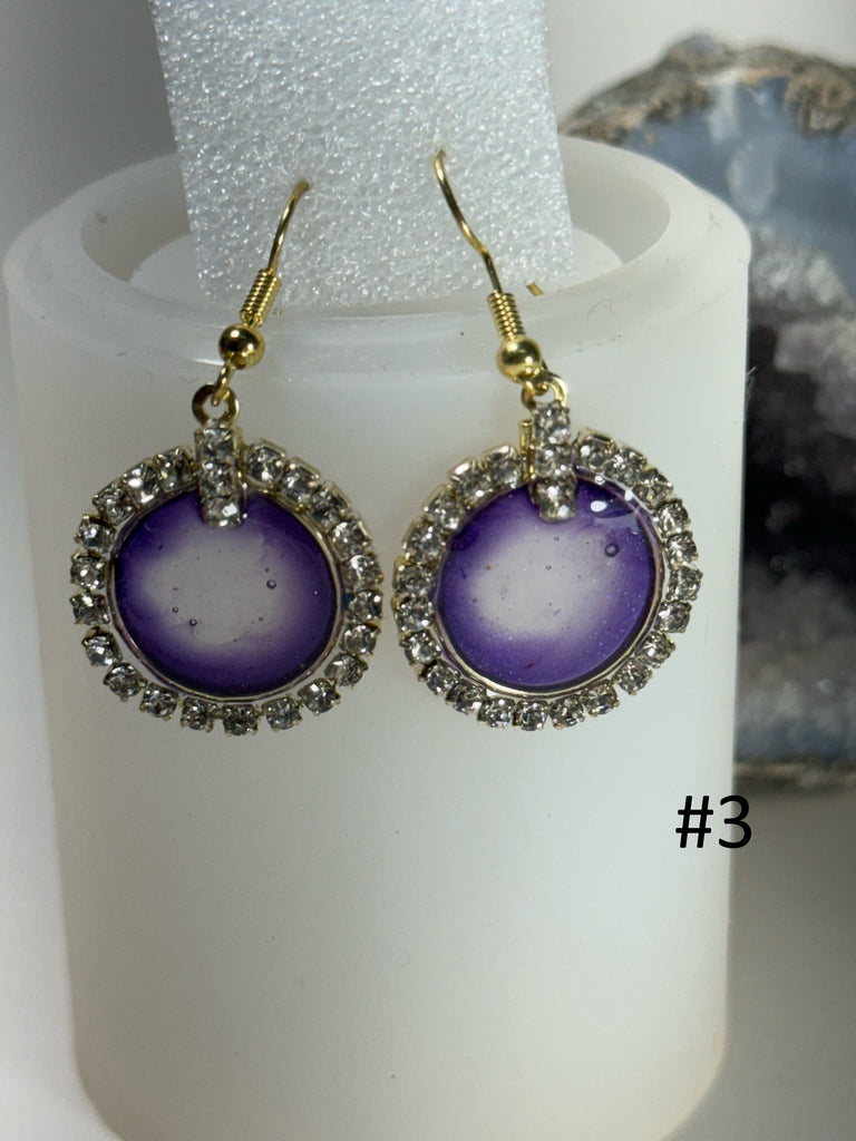 Handmade Resin Earrings #13