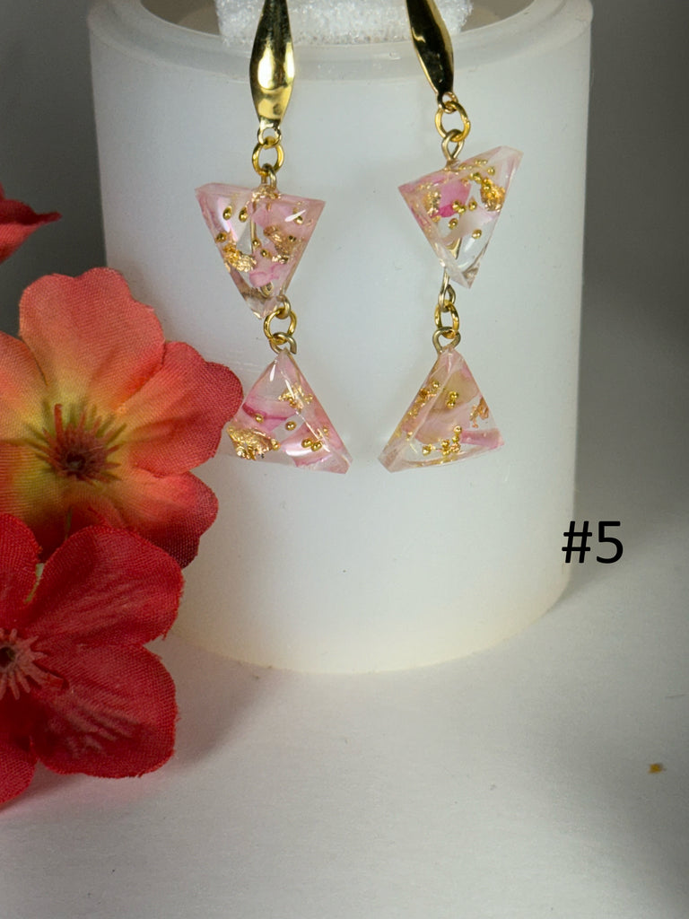 Handmade Resin Earrings #5