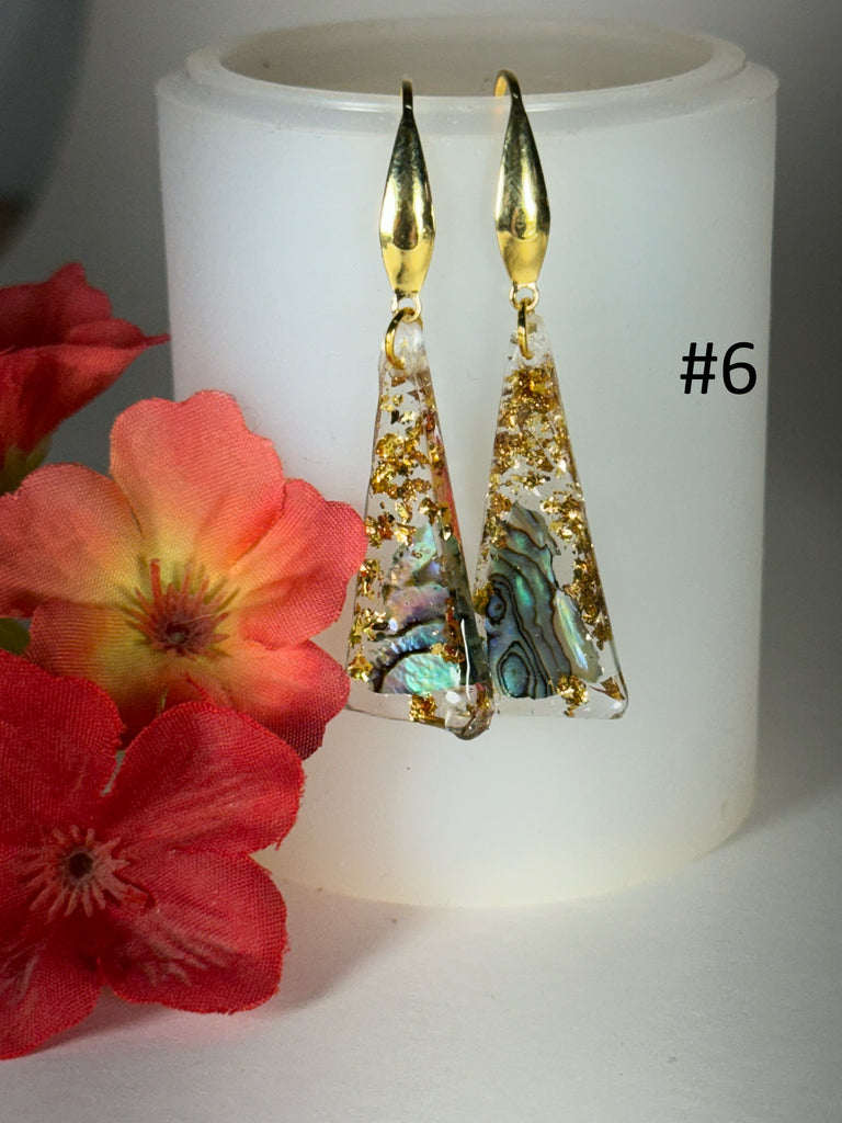 Handmade Resin Earrings #6