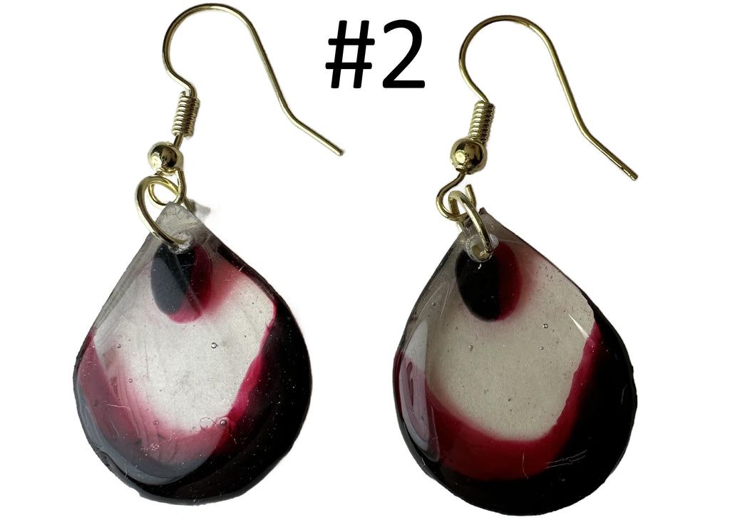 Handmade Resin Earrings #22