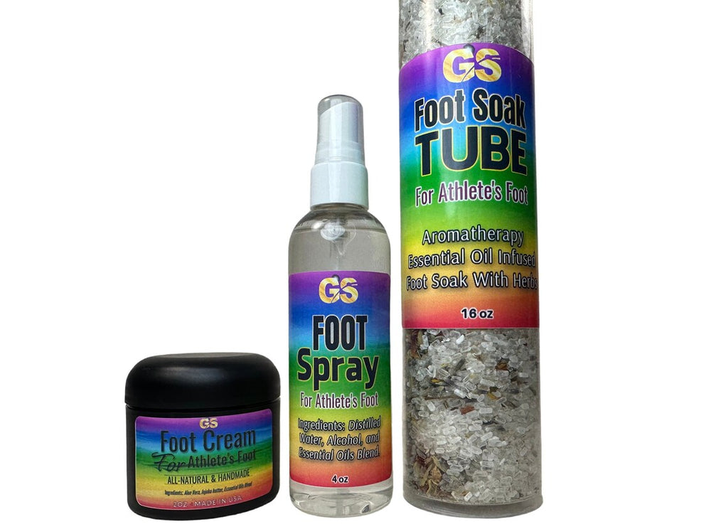 Foot Soak Tube + Foot Cream + Foot Spray