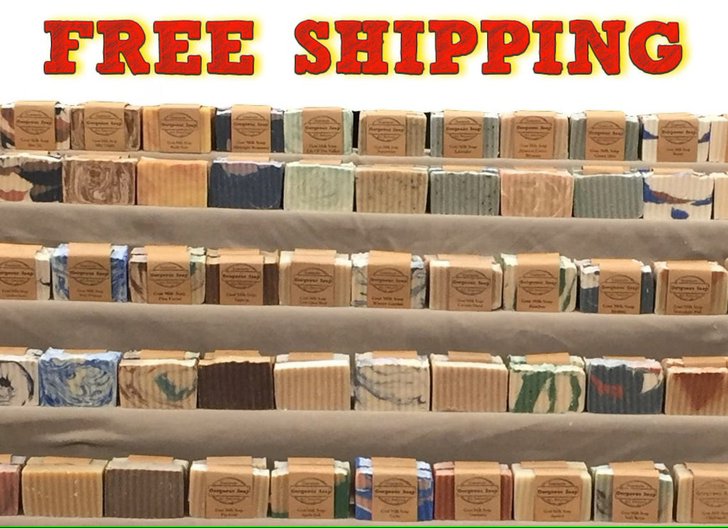 Pick 10 Handmade Soaps, Mix And Match Your Choice Of MANY Varieties And Get FREE shipping