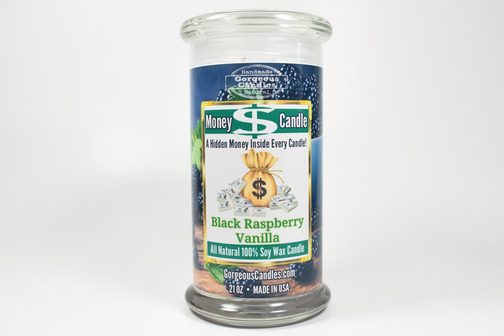 Black Raspberry Vanilla Money Candle