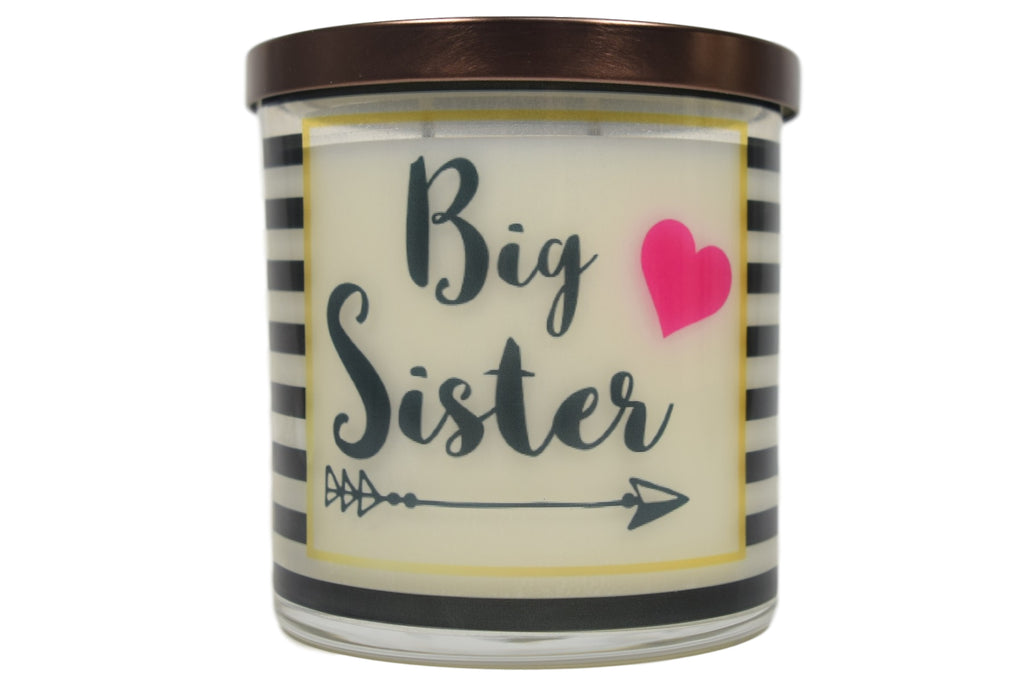Big Sister With Arrow Soy Candle