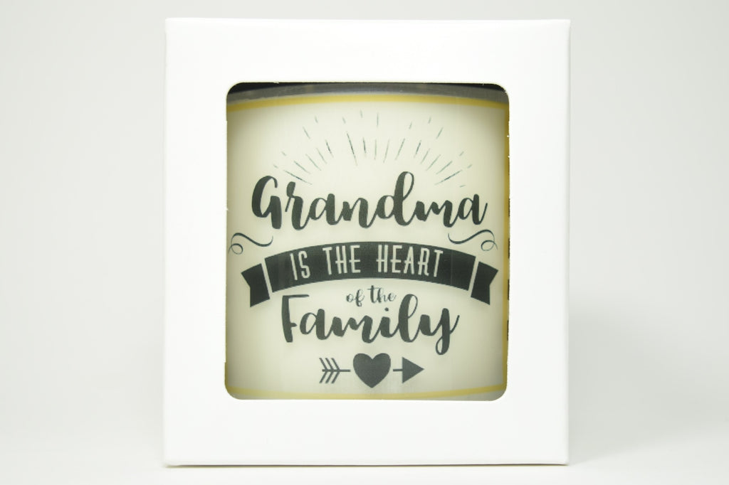 Grandma Is The Heart Of The Family Soy Candle