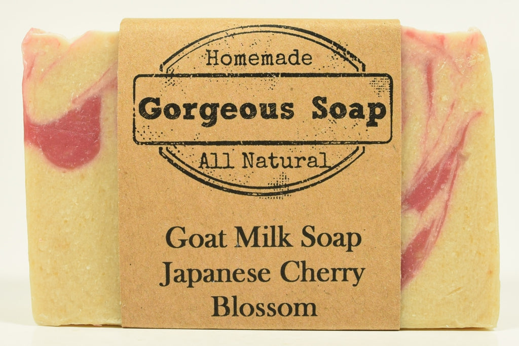 Japanese Cherry Blossom Goat Milk Soap