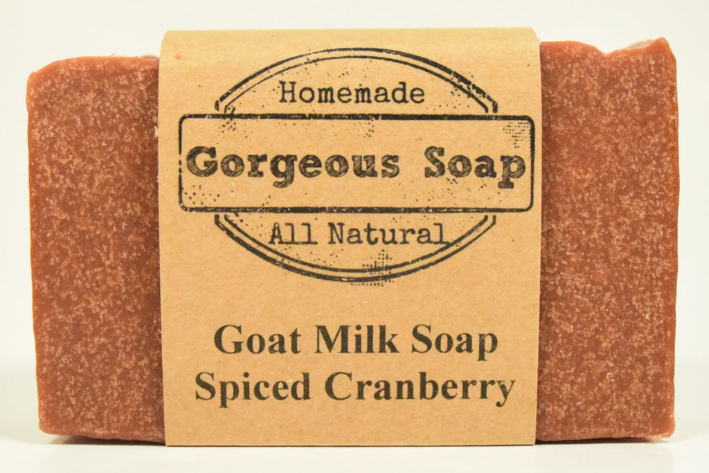 Spiced Cranberry Goat Milk Soap