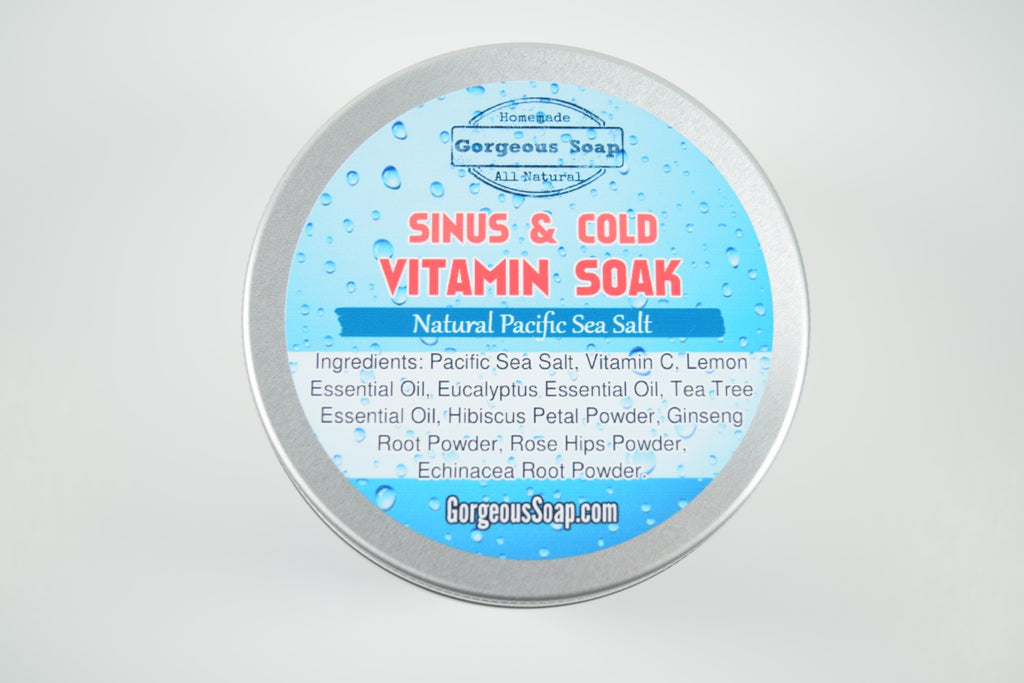 SINUS & COLD Vitamin Soak Bath Salts
