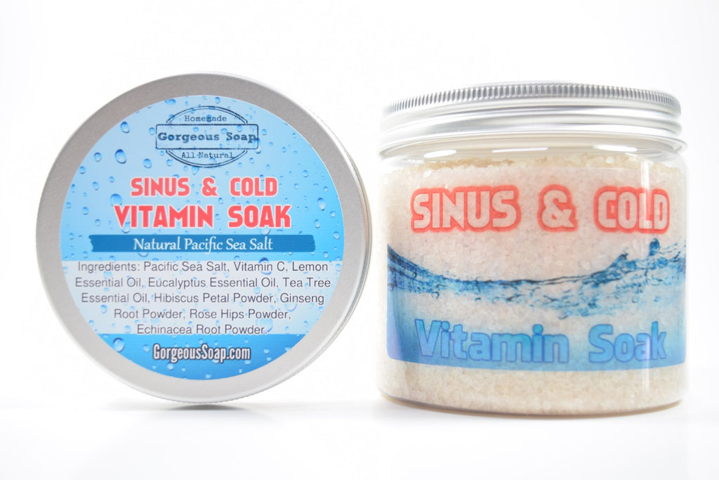 SINUS & COLD Vitamin Soak Bath Salts