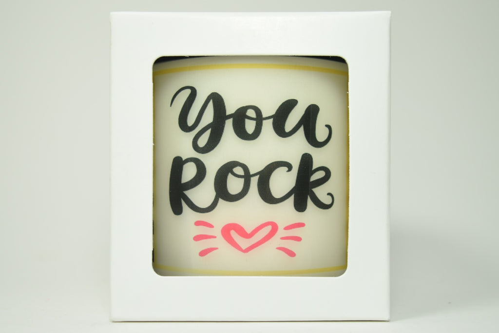 You Rock Soy Candle