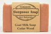 Cedarwood Goat Milk Soap
