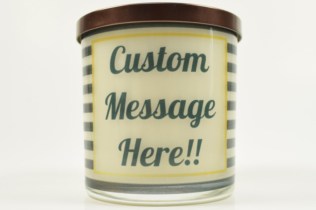 Custom Message Soy Candle