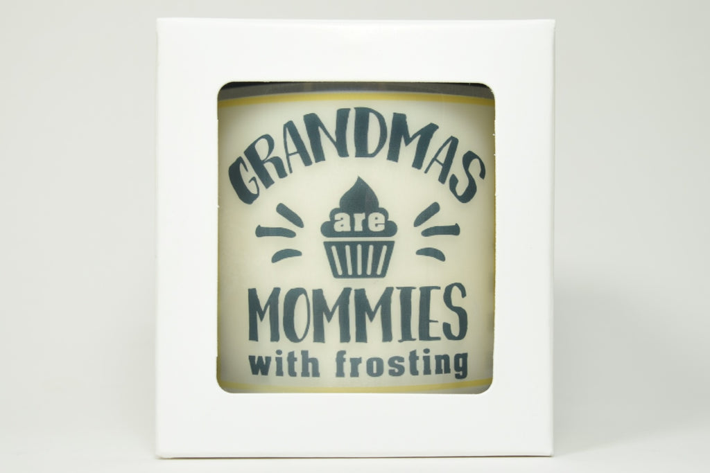 Grandmas Are Mommies With Frosting Soy Candle