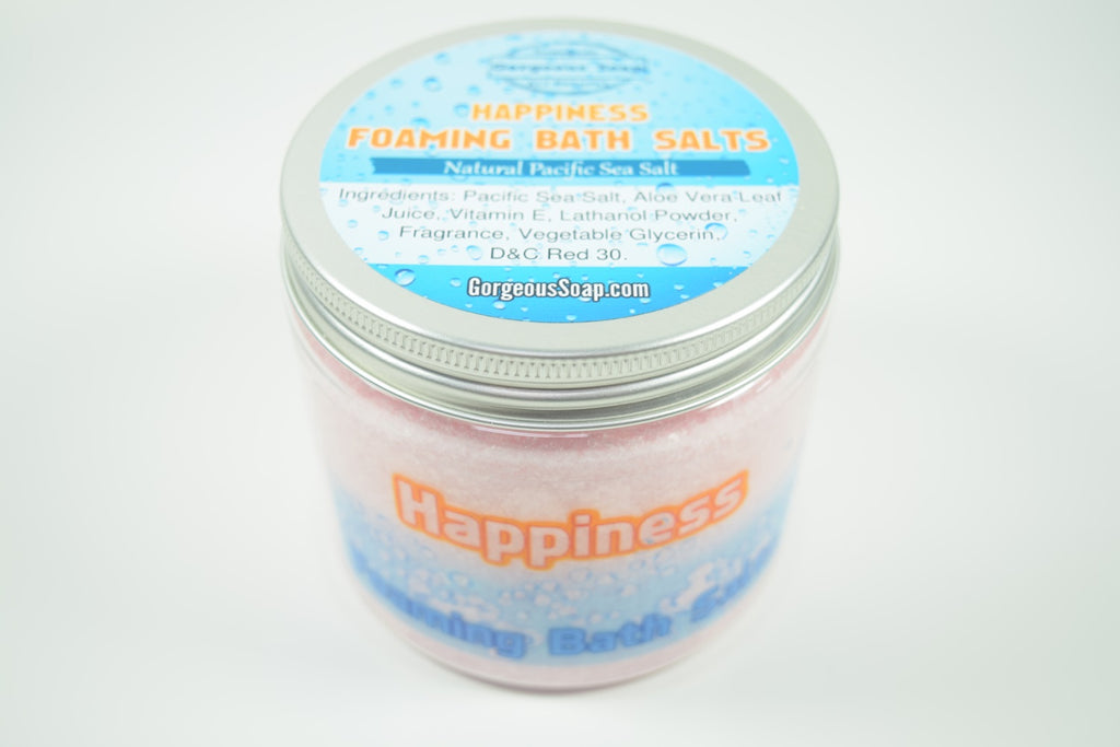 Happiness Foaming Bath Salts