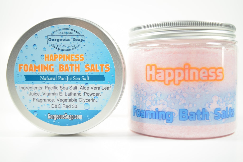 Happiness Foaming Bath Salts