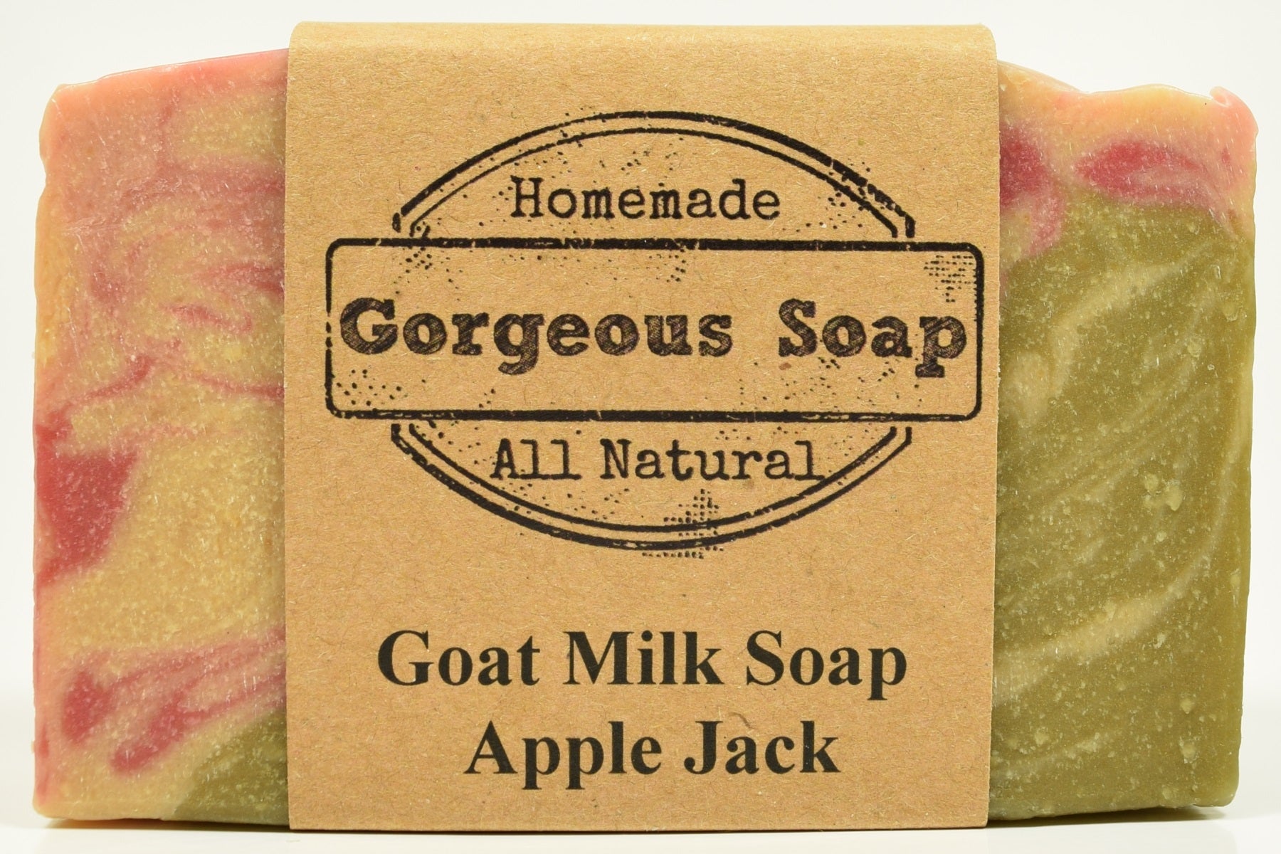 Applejack & Peel Goat Milk Soap in Orange
