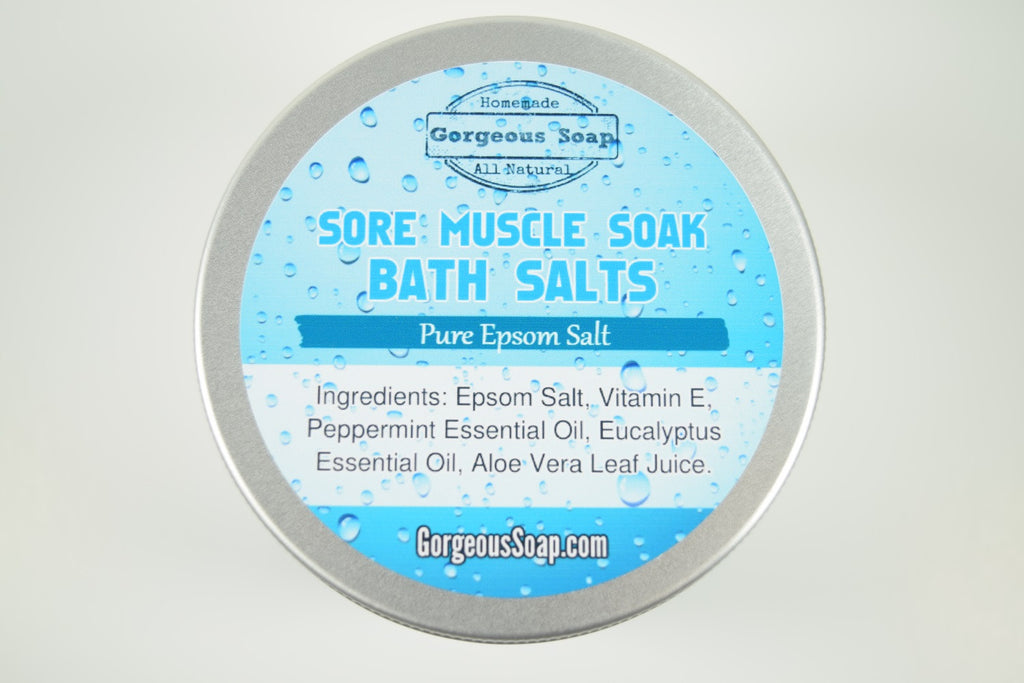 Sore Muscle Soak Bath Salts