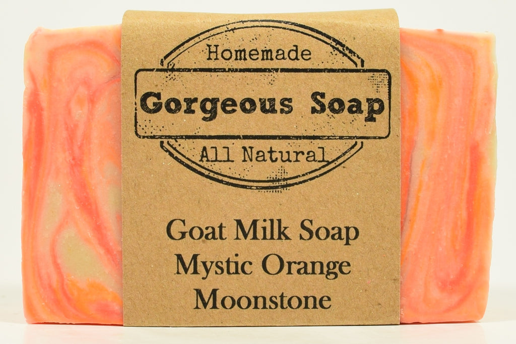 Mystic Orange Moonstone Goat Milk Soap