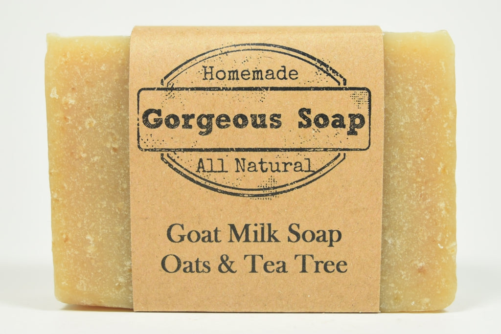 Oats & Tea Tree Goat Milk Soap
