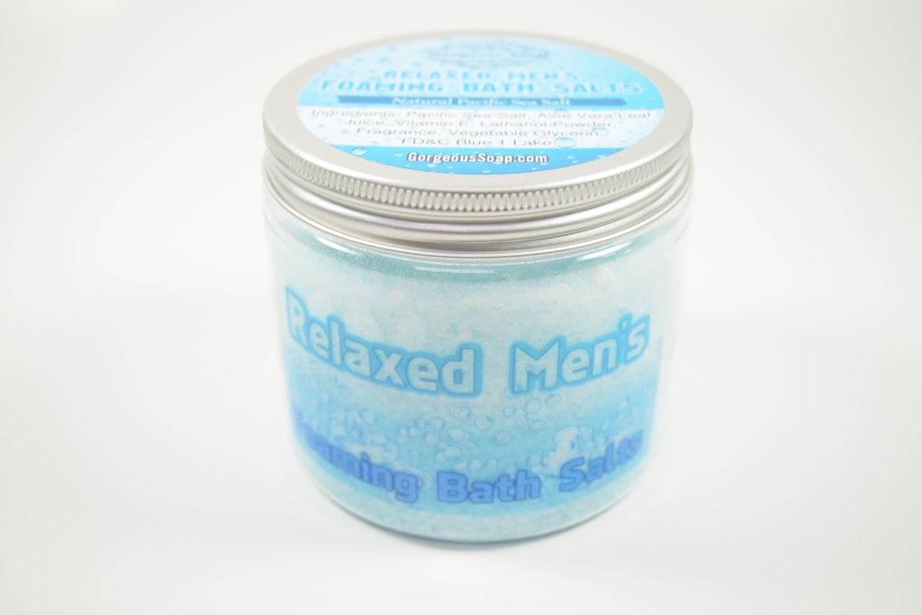 Relaxed Men's Foaming Bath Salts