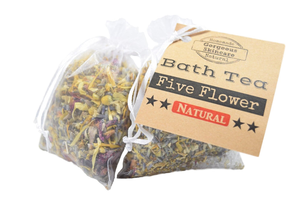 Five Flower Bath Tea Bag