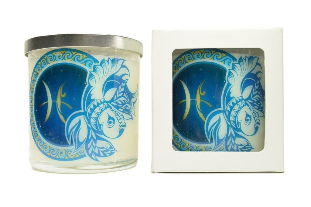 Pisces Zodiac Natural Soy Candles