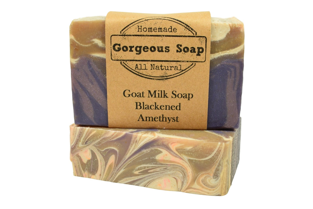 Blackened Amethyst Goat Milk Soap